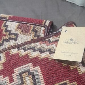 Patricia Nash Geometric Woven Bag